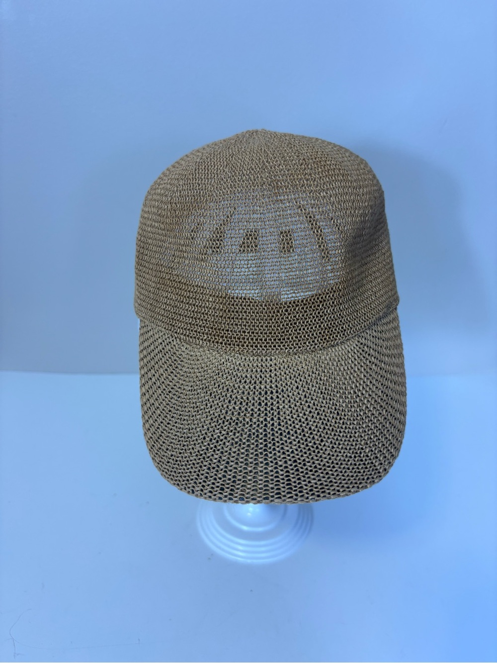 Wyeth by Todd Magill Tan Woven Straw Baseball Cap